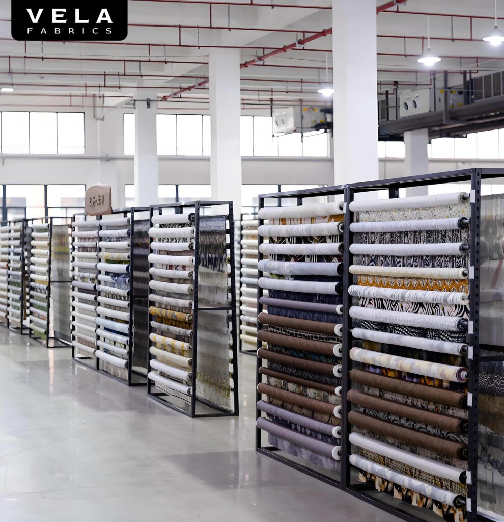 Factory direct fabric wholesale bulk inventory supply - Vela Fabrics