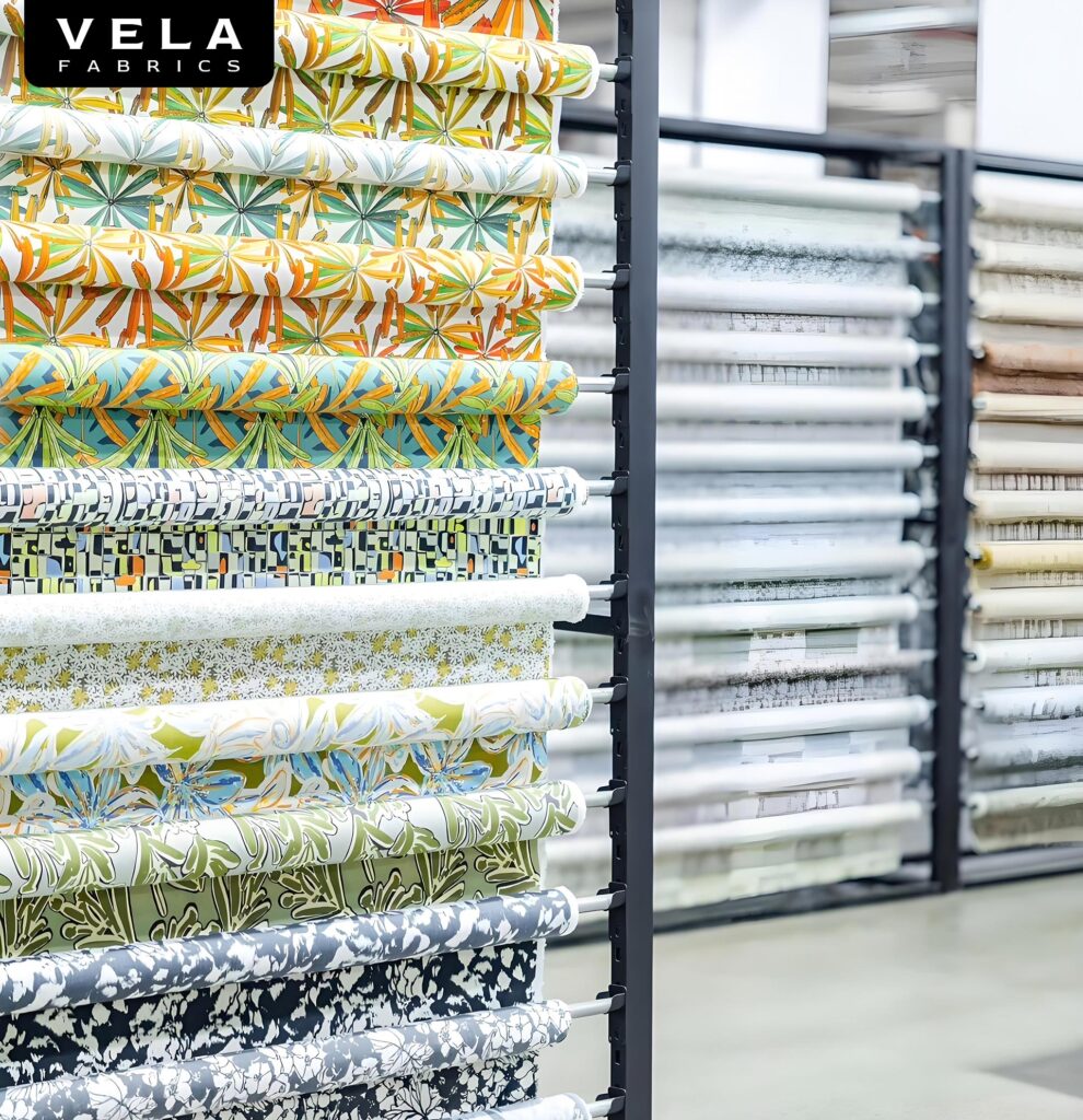 High end designer fabric wholesale direct texture details - Vela Fabrics