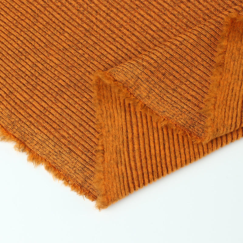 100% Polyester Knitted Brushed Sueded Double Faced Wrinkle Resistant Corduroy Fabric 03 Vela Fabrics